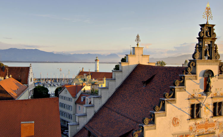 Lindau Rathaus Daecher Lindau Knipping