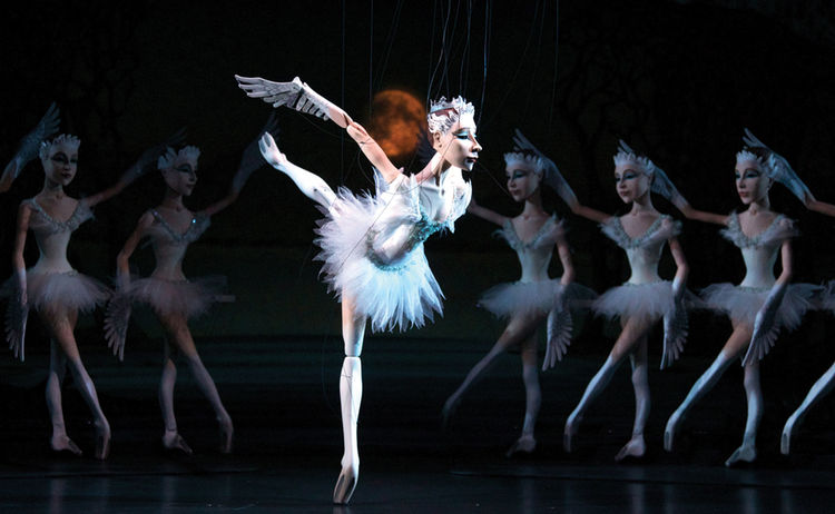 Lindauer Marionettenoper Schwanensee Soloschwan Christian Flemming