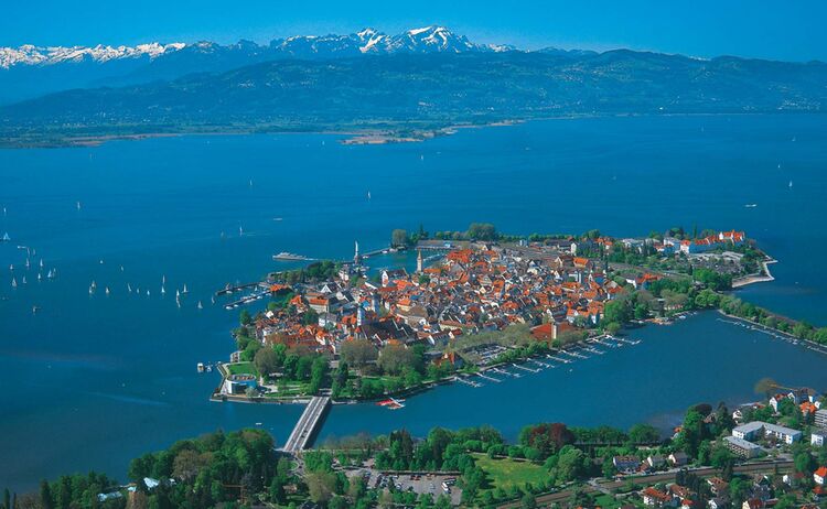 Allgaeu Bodensee Lindau Luftaufnahme Copyright Thorbecke Web