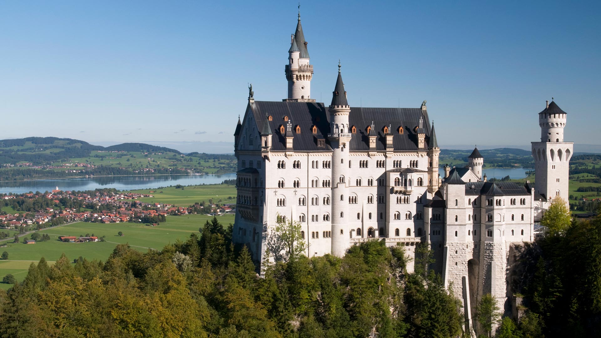 Schloss Neuschwanstein, König Ludwigs II. Traum einer mittelalterlichen Ritterburg - Bild: Füssen Tourismus
