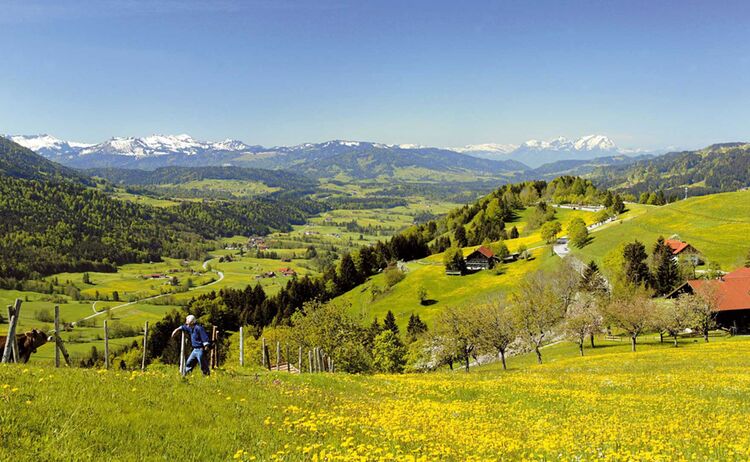 Allgaeuer Gipfelwelten Oberstaufen Paradies Copyright Oberstaufen Web