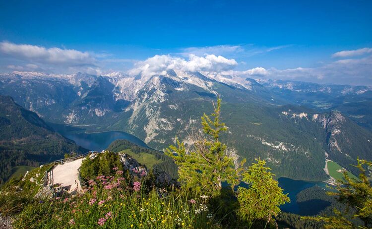 Berchtesgadener Land Blick Vom Kehlstein Auf Den Koenigssee Web