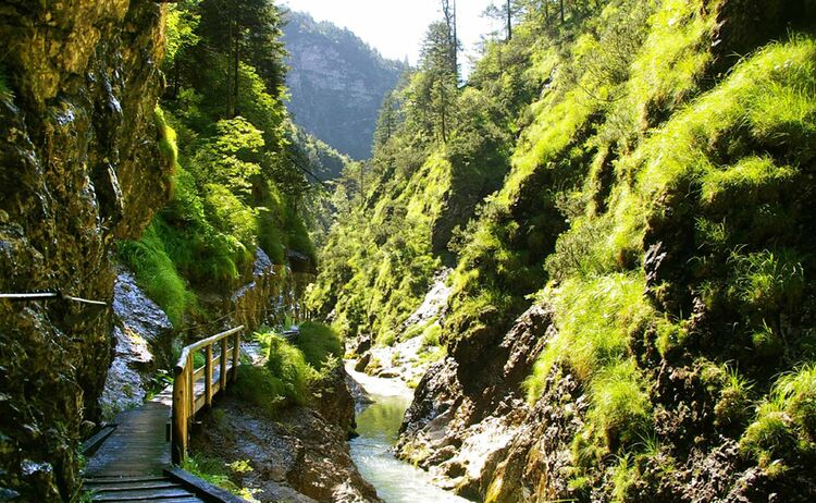 Berchtesgadener Land Weissbachschlucht Copyright Tourist Info Schneizlreuth Web