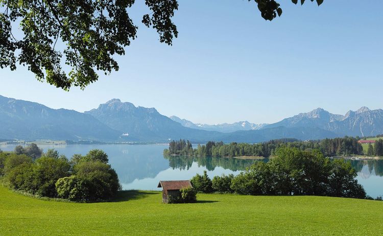 Fuessen Forggensee Panorama Fotograph Www Guenterstandl De Fuessen Tourismus Und Marketing Web 1