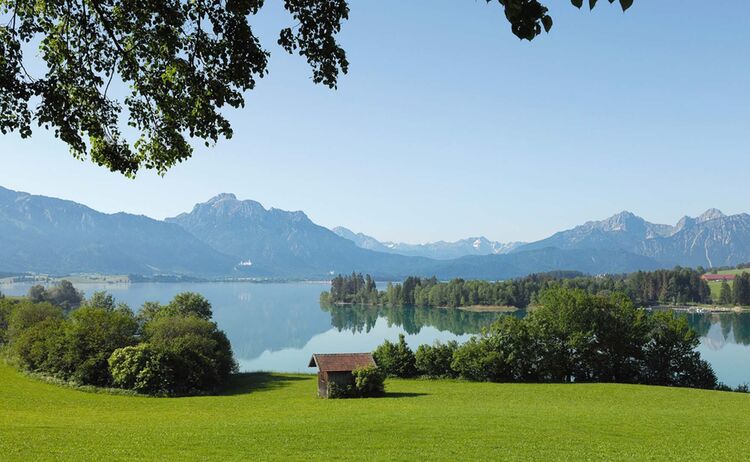 Fuessen Forggensee Panorama Fotograph Www Guenterstandl De Fuessen Tourismus Und Marketing Web