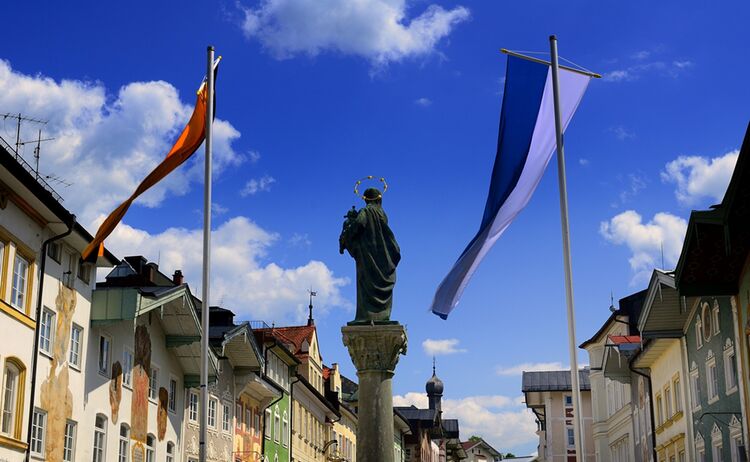 Historische Marktstrasse Stadt Badt Toelz Gallerie