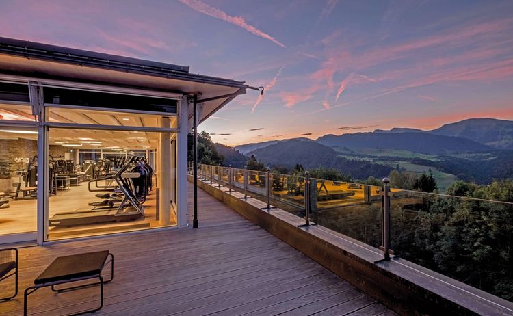 Hotel Allgaeu Sonne Fitnesswelt Daemmerung 1