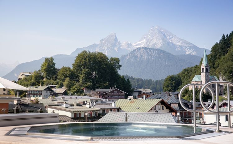 Hotel Edelweiss Berchtesgaden Outdoor Whirlpool