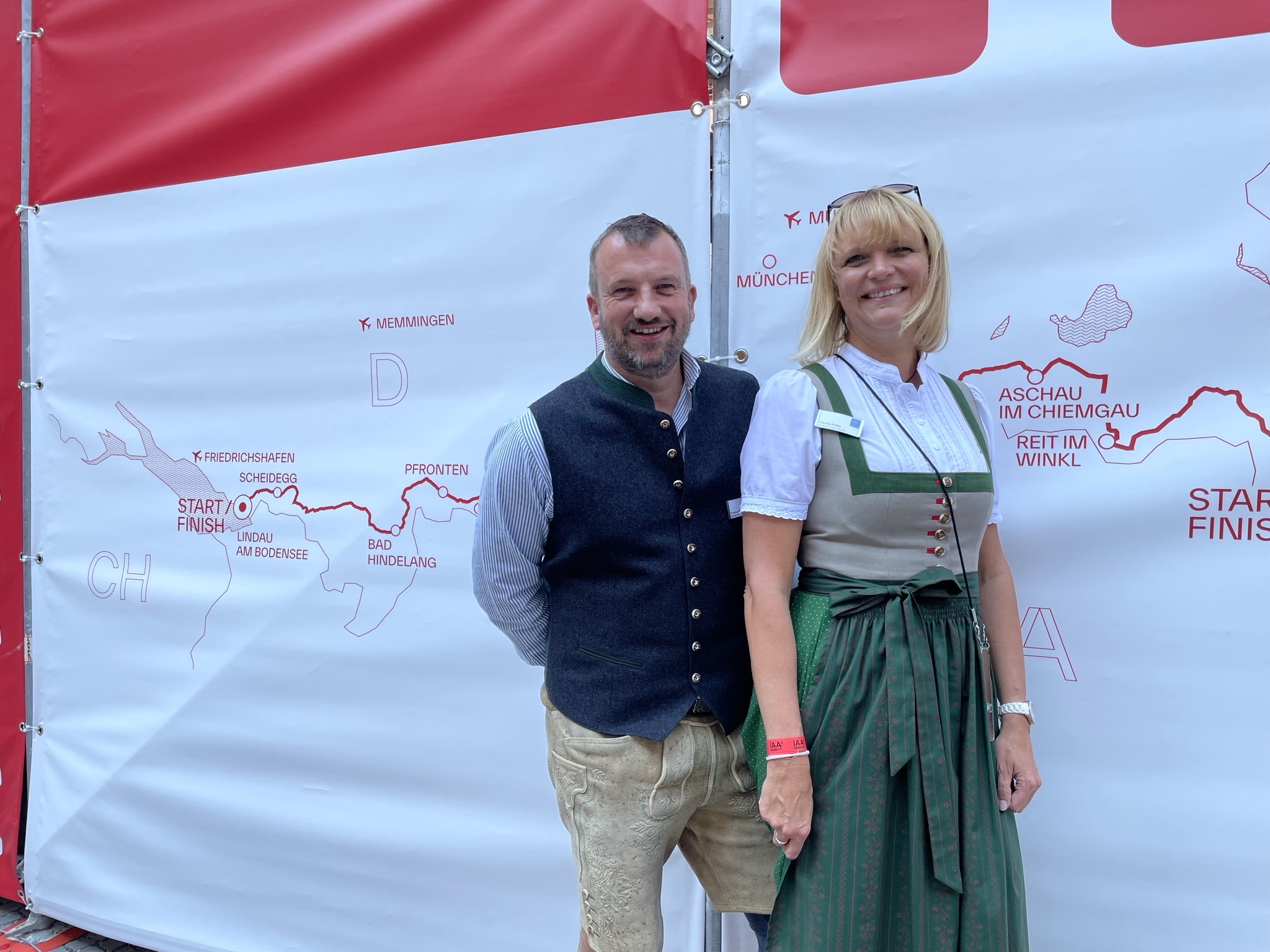 Franz Reil und Claudia Pulfer von Alpin Consult Franz Reil und Claudia Pulfer von Alpin Consult