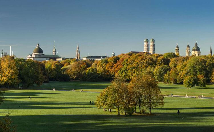 Nr 2171s Englischer Garten Stadtpanorama Foto Joerg Lutz