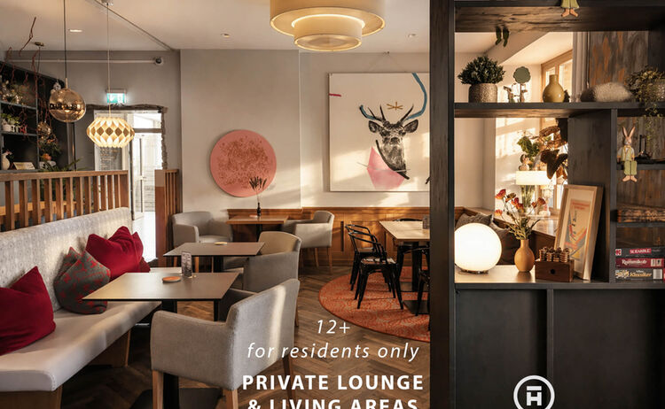 Townhouse Ruhpolding Lounge Living Text