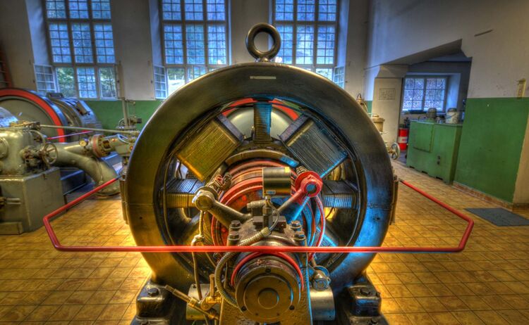 Turbine Im Wasserkraftwerk Der Wendelsteinbahn Foto Peter Hofmann Copy 2